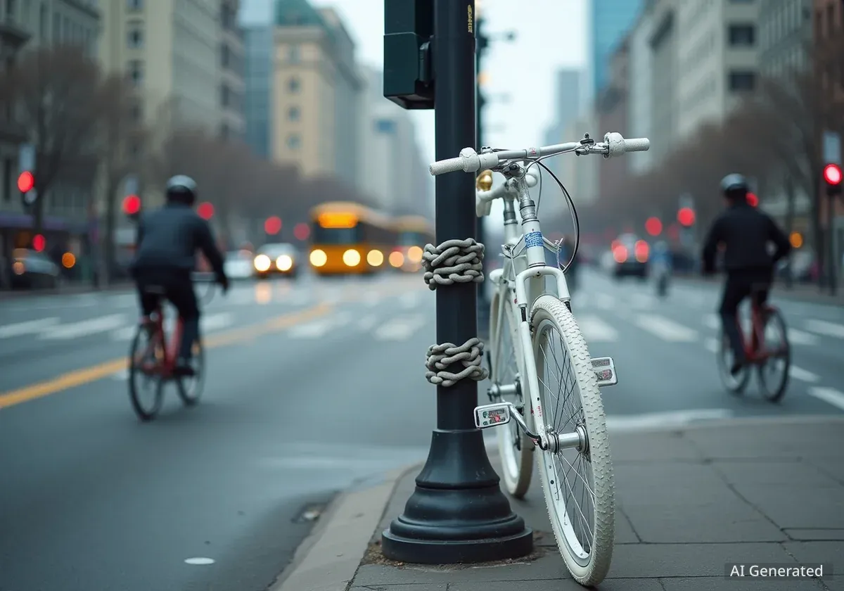 Ghost Bikes in Salzburg: Mahnung nach tödlichem Radunfall