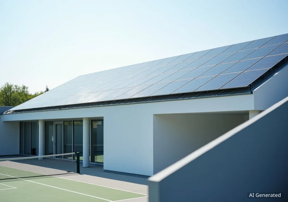 Salzburger Tennishalle Maxglan saniert und modernisiert