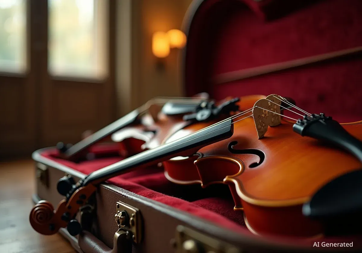 Salzburger Jugendorchester reist mit Mozarts Violine durch Italien