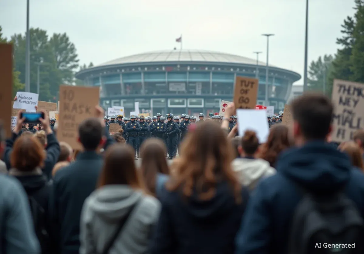 FPÖ-Parteitag in Salzburg: Proteste und Polizeieinsatz
