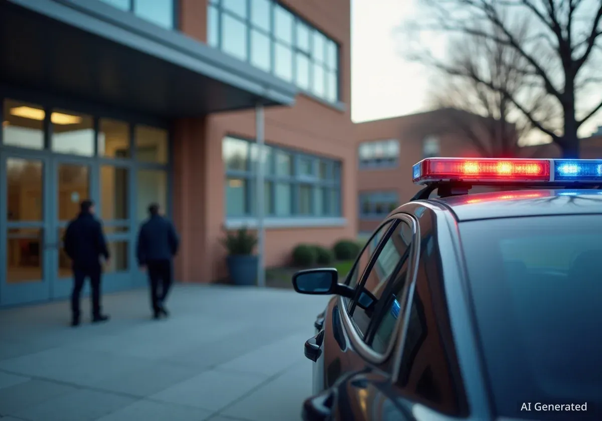 Polizeieinsatz an Salzburger Schule nach verdächtiger Meldung