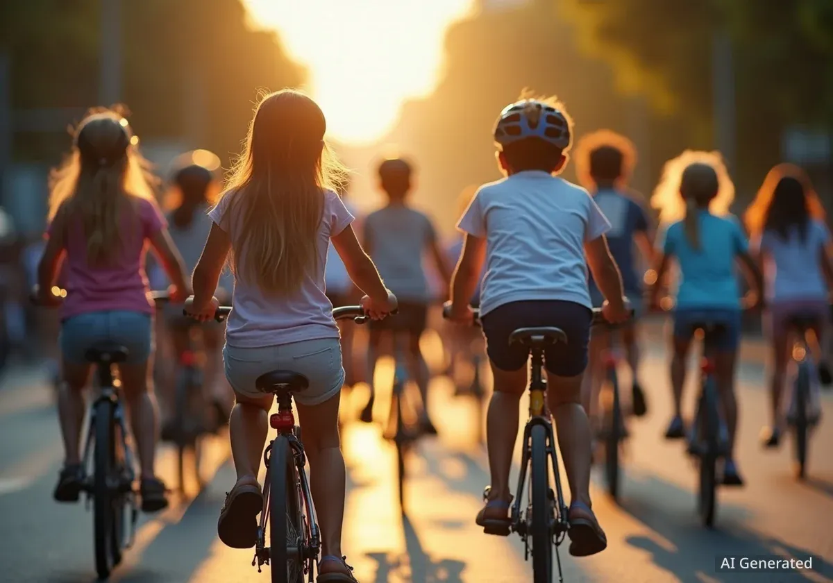 Kidical Mass: Familien fordern sichere Radwege in Salzburg