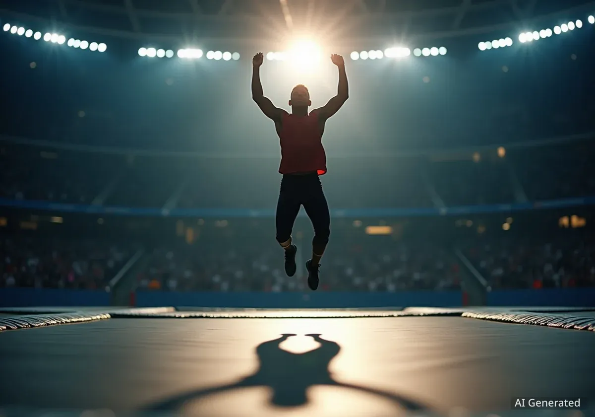 Salzburger holt Vize-Weltmeistertitel im Trampolinspringen