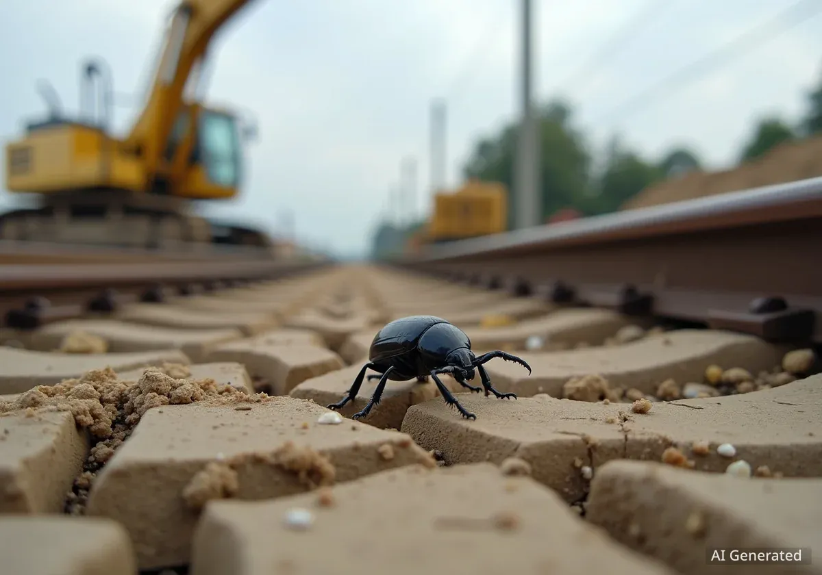 Käferfunde verzögern ÖBB-Hochleistungsstrecke