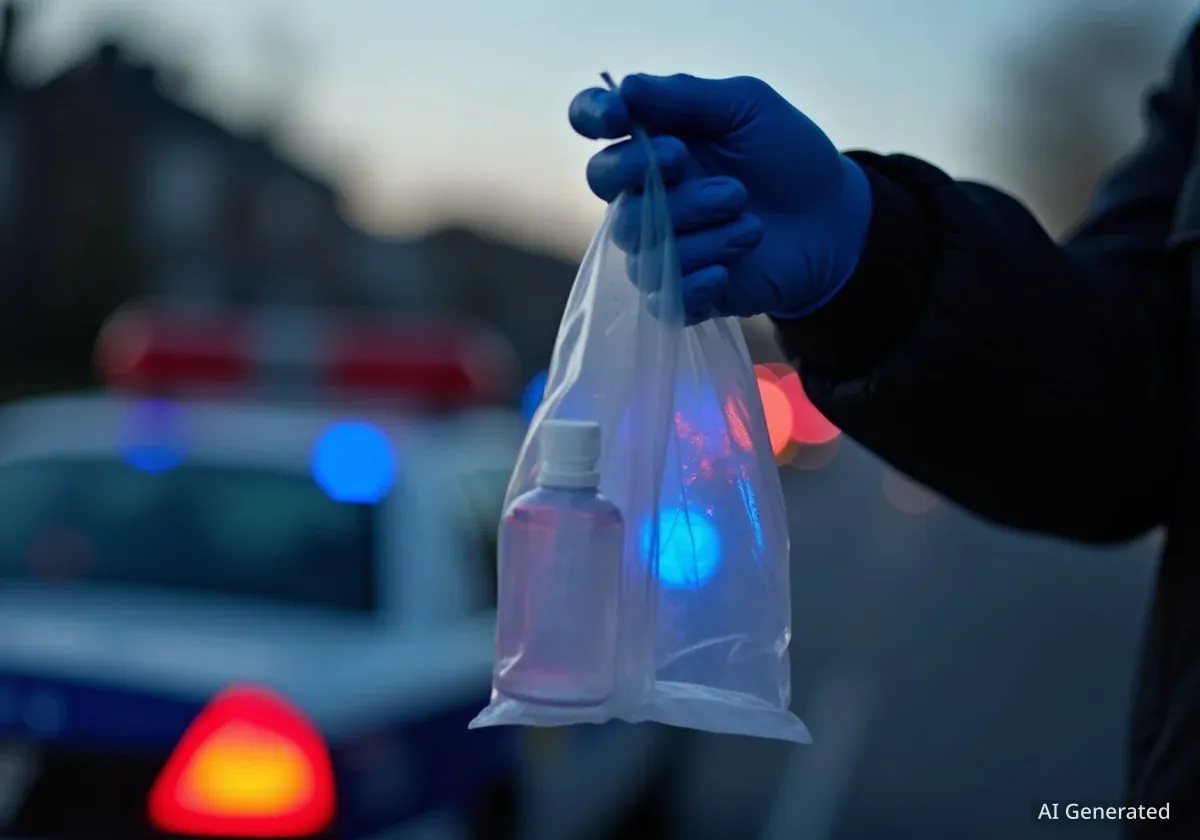 Fahrerin in Grödig versucht Drogentest mit Kunsturin zu täuschen