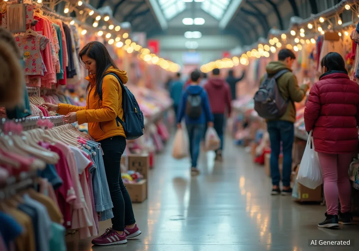 Großer Andrang bei Tauschbörse für Kindersachen in Salzburg