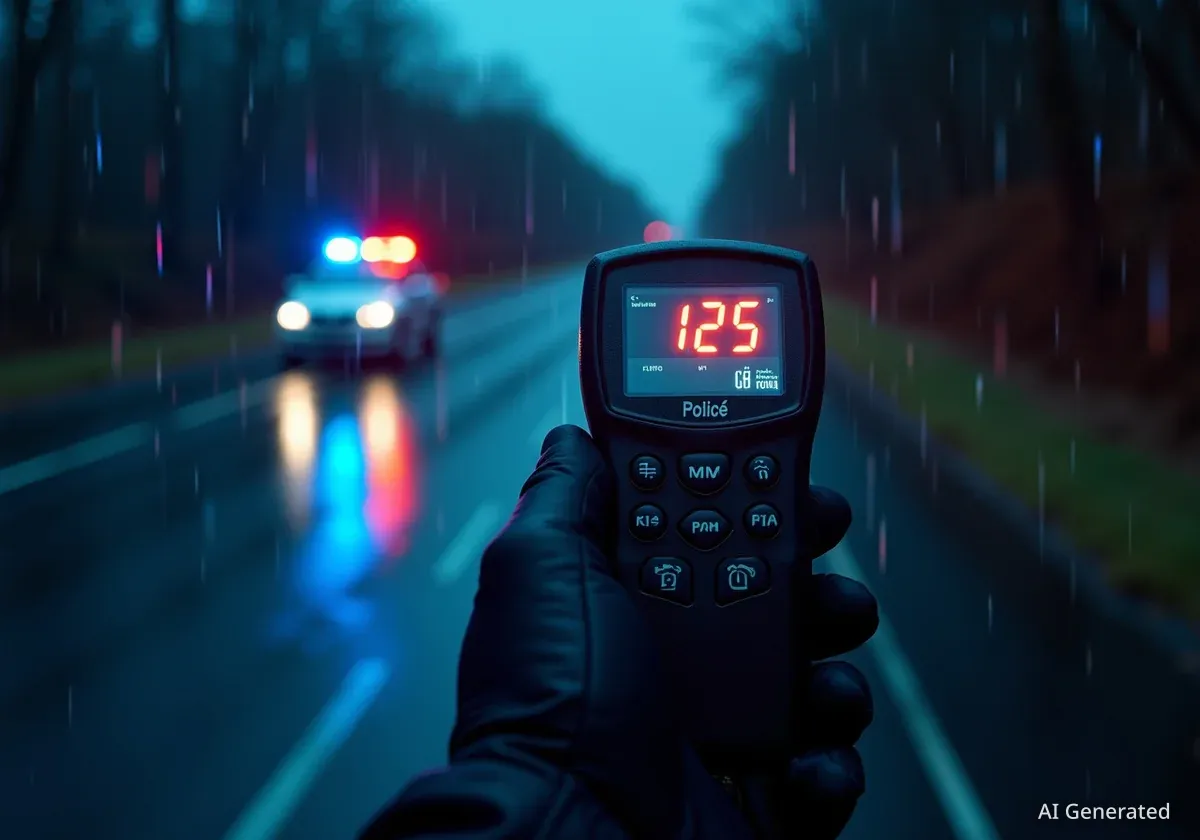 Salzburg: Autofahrer mit 125 km/h in 50er-Zone gestoppt