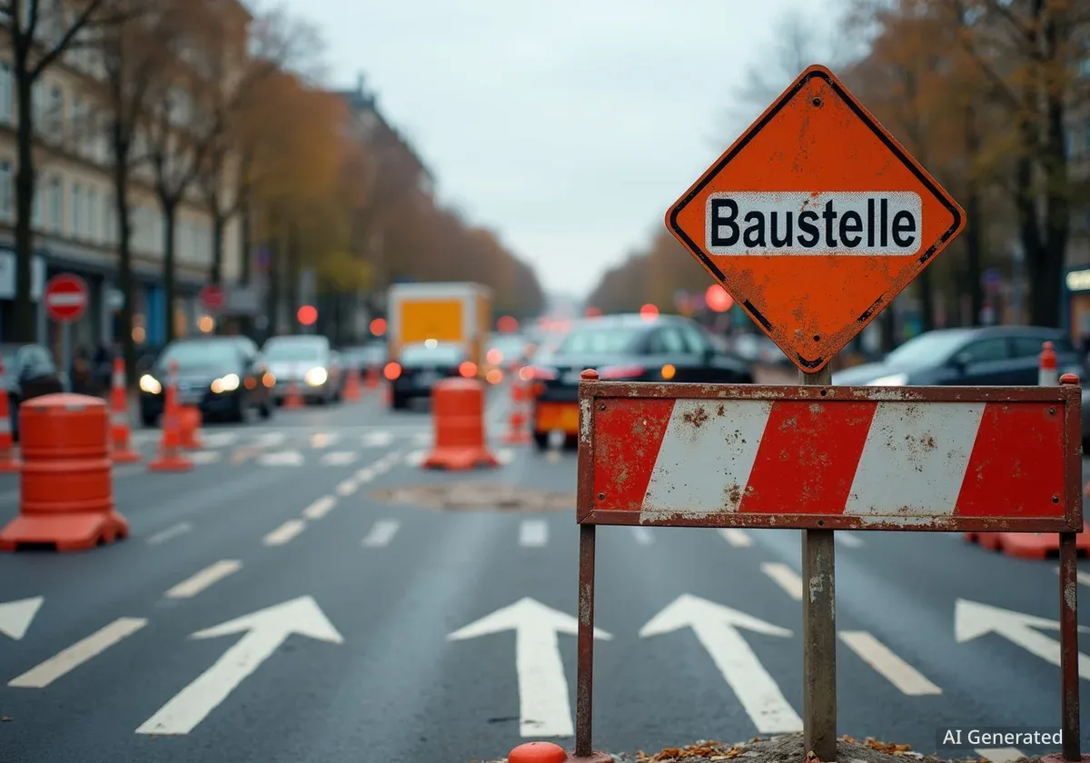 Verwirrung um Baustelle in der Nonntaler Hauptstraße