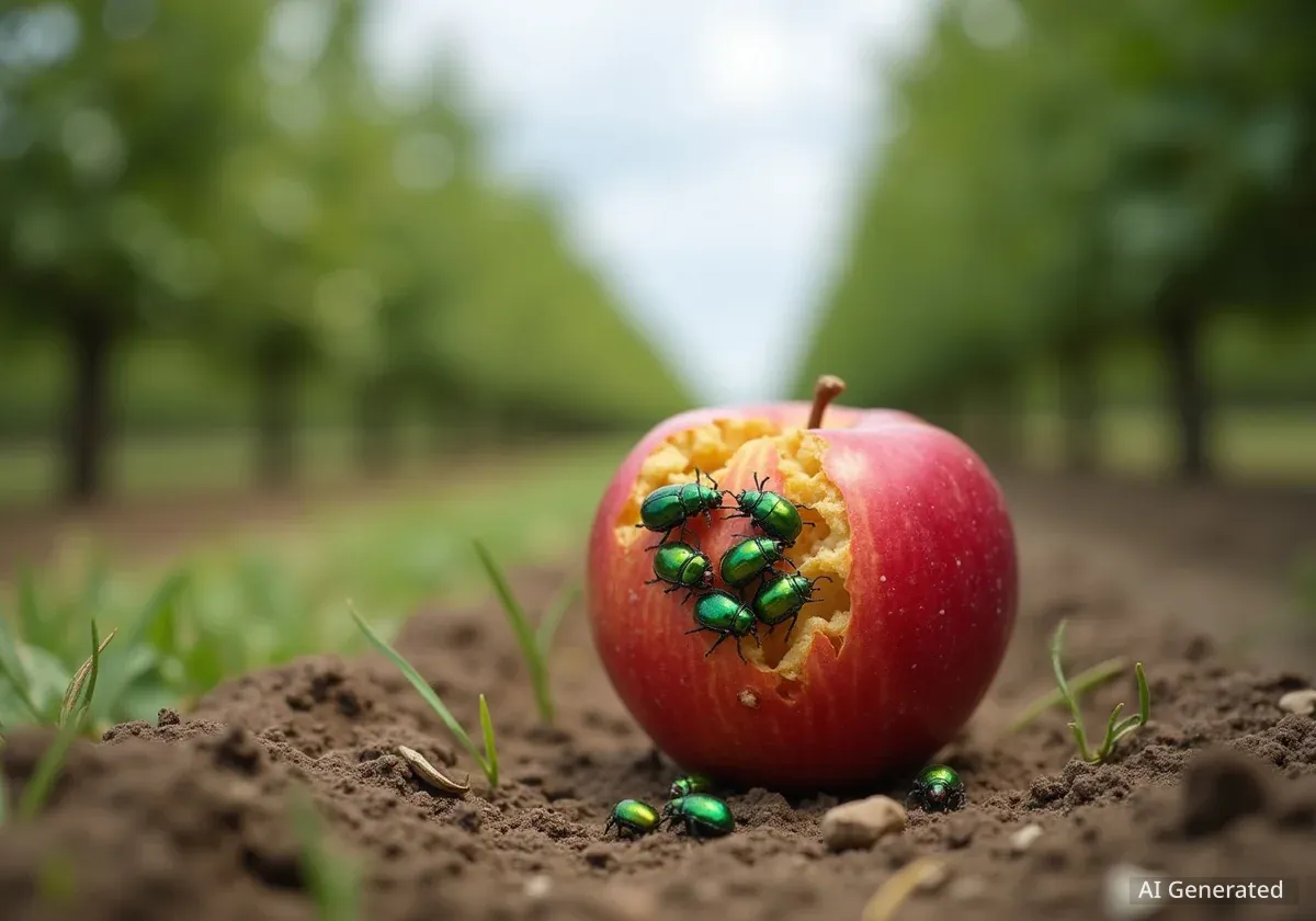 Japankäfer rückt näher: Salzburgs Landwirtschaft in Sorge