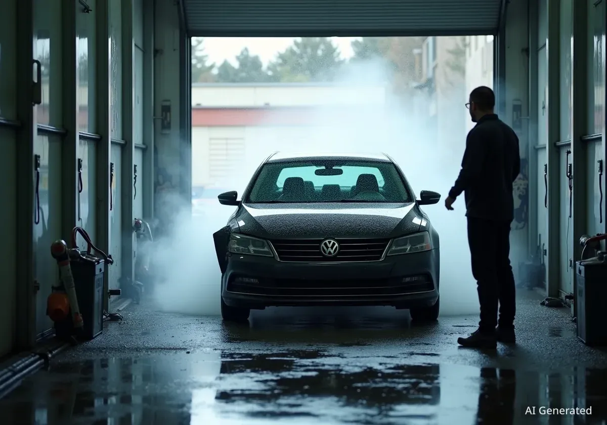 Schaden in Salzburger Waschanlage führt zu Ärger