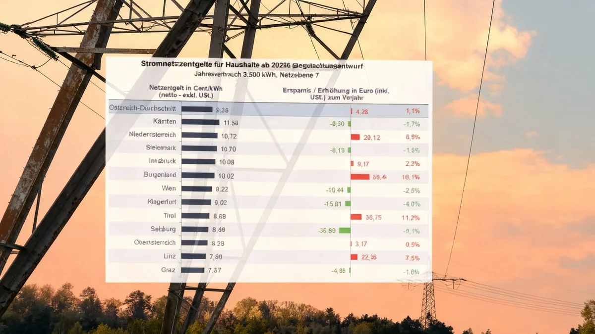 Salzburger Stromkunden erwarten sinkende Netzgebühren