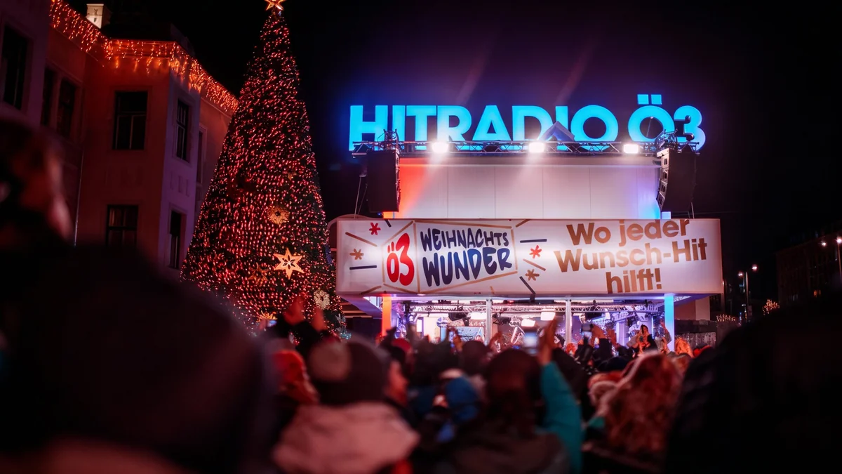 Ö3-Weihnachtswunder kehrt nach Salzburg zurück