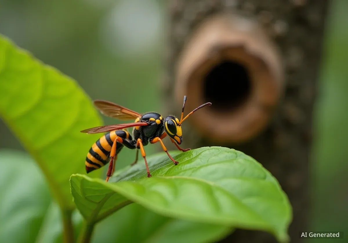 Ungebetener Gast: Asiatische Hornisse in Salzburg gesichtet