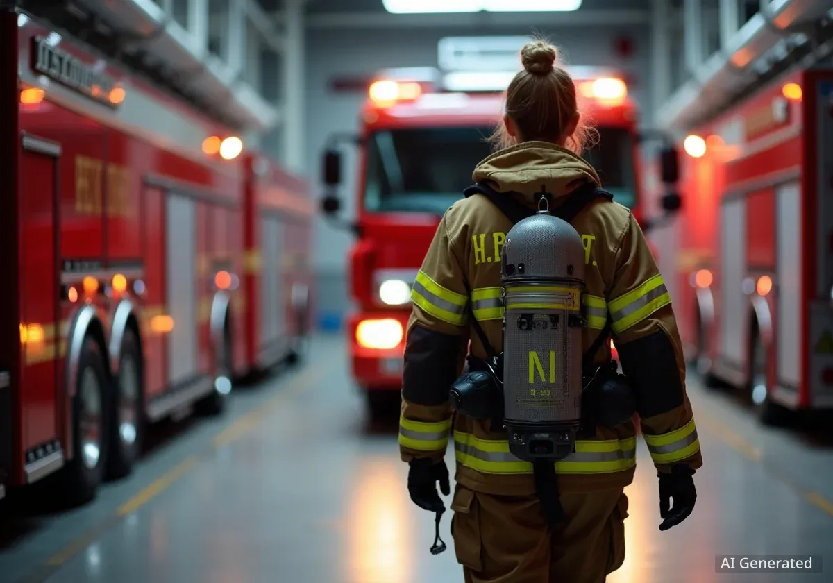 Salzburger Berufsfeuerwehr: Erste Frau im Einsatzdienst