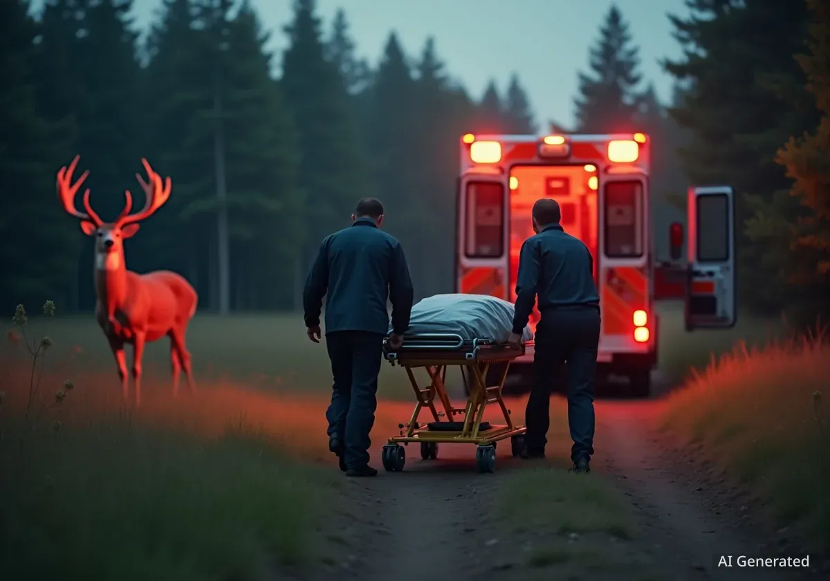 Salzburg: Mann nach Hirschangriff in Lebensgefahr