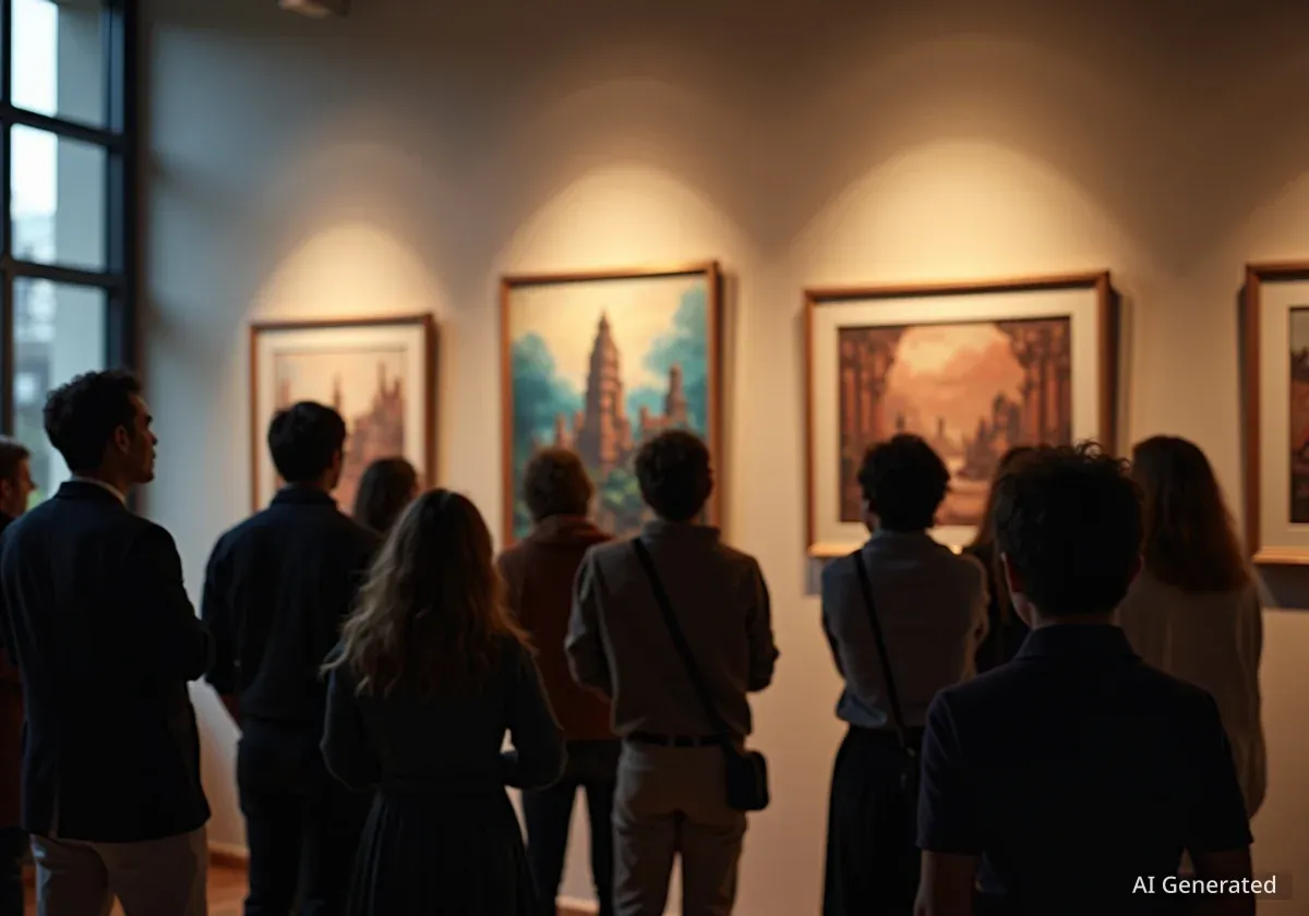 Kunstausstellung "Märchen, Hexenturm, Fernweh" in Anif