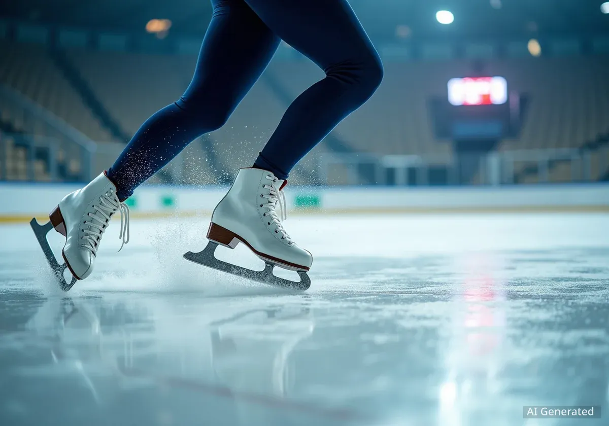 Eiskunstlauf-Talent Florina Schön: Dreifache Landesmeisterin mit 13