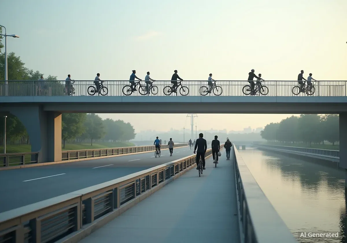 Siezenheimer Steg: Brückenfest zur Eröffnung