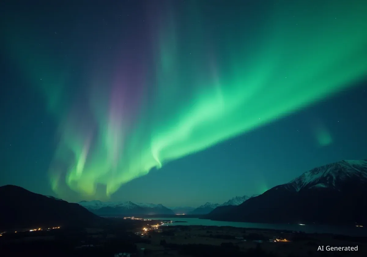 Nordlichter über Salzburg: Spektakel am Himmel könnte sich wiederholen