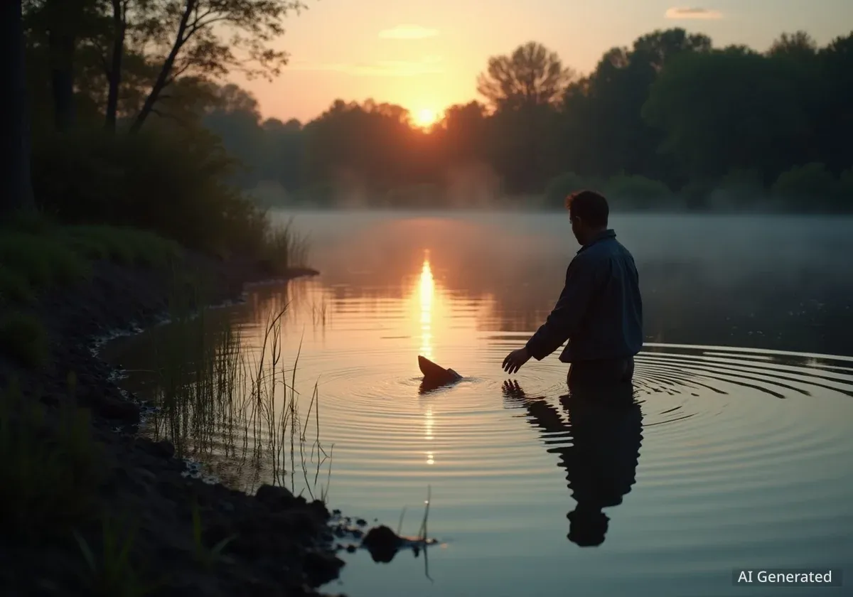 Neues Leben für den Teich beim Finanzamt Aigen