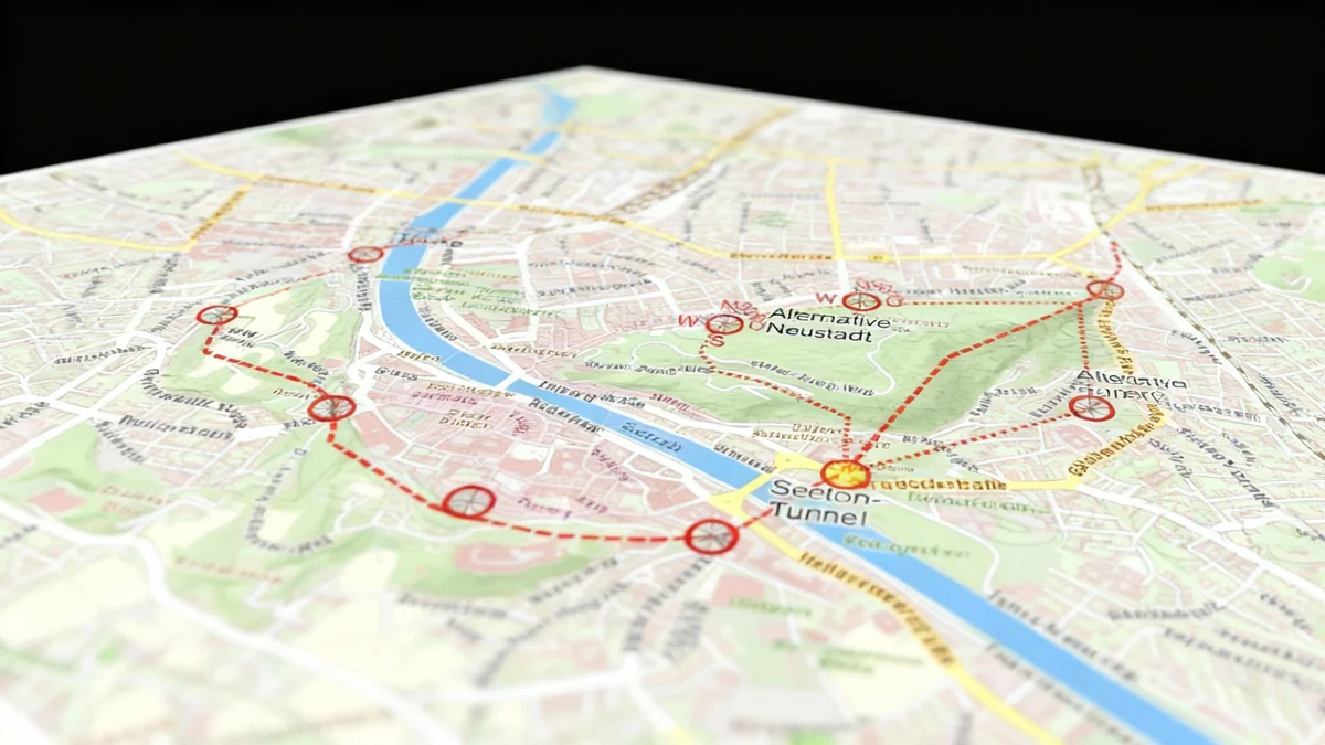 Neuer U-Bahn-Plan für Salzburg: Geologe schlägt Ring-System vor