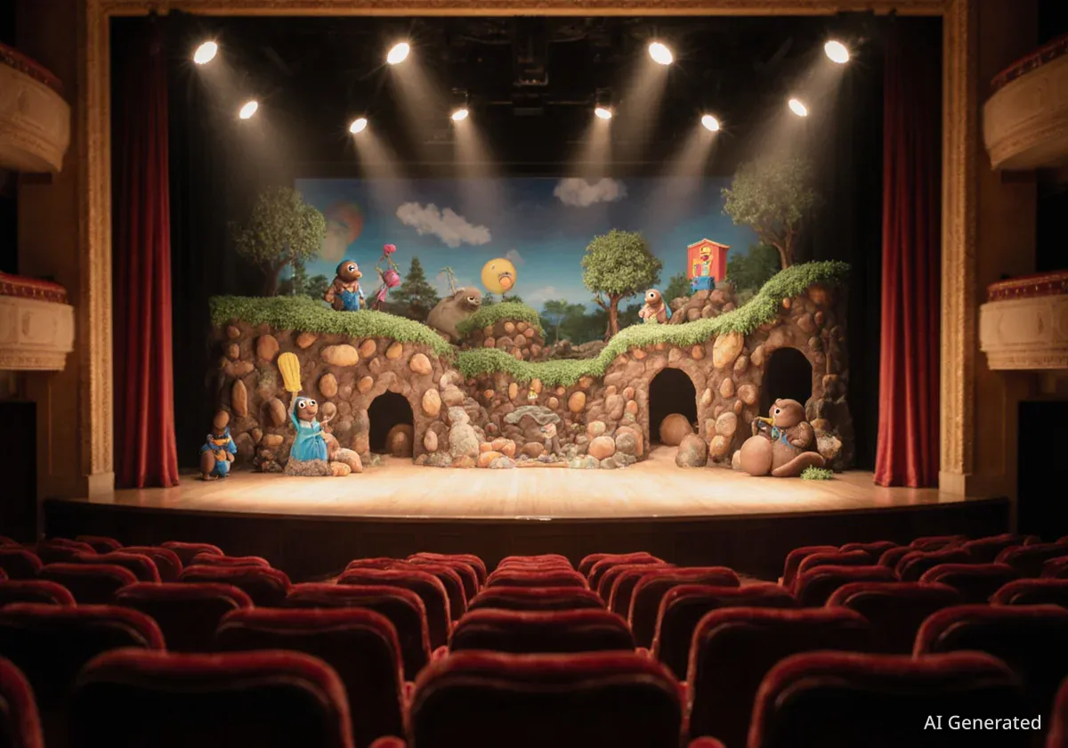 Maulwurf-Oper begeistert junge Zuschauer in Salzburg