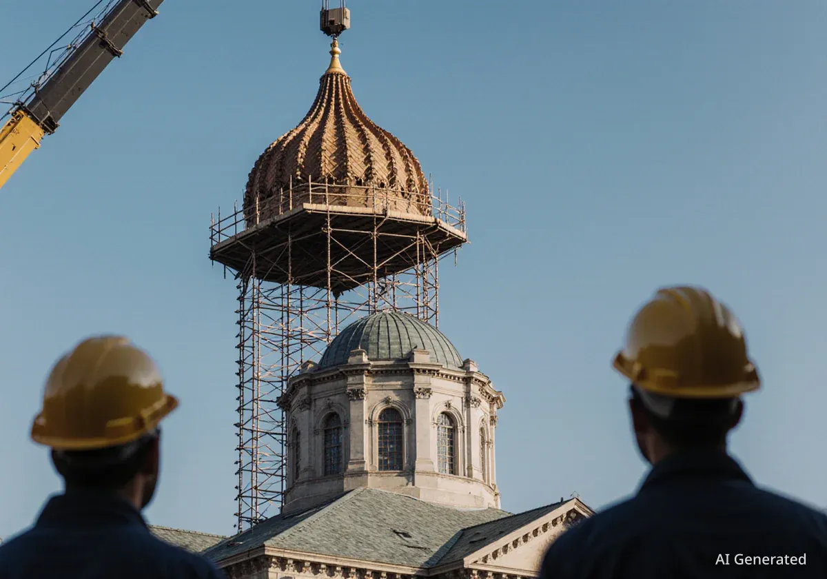 Salzburger Uni-Kuppel wird nach 400 Jahren rekonstruiert